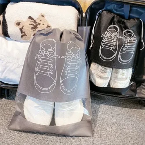 5/10 Stück Schuhaufbewahrungstasche, Schrank-Organizer, nicht gewebt, tragbare Reisetasche, wasserdichte Tasche, Kleidung, klassifizierte Hängetasche zum Aufhängen