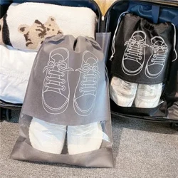 5/10ccs Esgidiau Storio Bag Closet Trefnydd Teithio Bag Cludadwy Di-wla Dillad Poced Dillad Dosbarthedig Draw Bag Crog