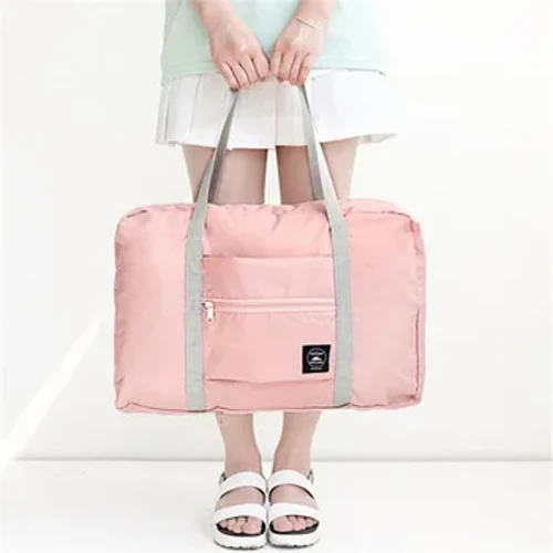 Travel Bag Malaking Kapasidad Shoulder Bag Mga Mag-aaral Ilipat ang Rolling Luggage Folding Travel Bag Suitcase Gulong Trolley Carry on Trunk