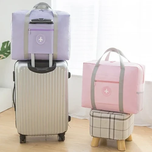 Large Capacity Travel Luggage Handbag Clothing Quilt Storage Bag Waterproof Moisture-Proof Suitcase Storage Bag Organizer