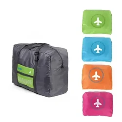 Nytt mode vattentät resväska Stor kapacitet väska kvinnor Nylon Vikbar unisex bagage resehandväskor