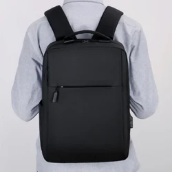 Reput Vedenpitävä Laukku Miesten Matkailu Miesten Kannettava Reppu USB-lataus 15,6 tuuman Laptop Miesten Reppu Nylon Computer School