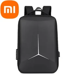 Ba lô Xiaomi Vỏ cứng mới 17.3 "Túi đựng máy tính xách tay nam và nữ Ba lô đa năng Dung tích lớn Túi đi học chống nước