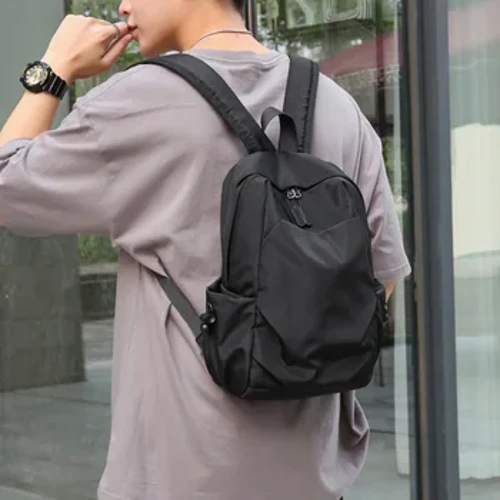 Mini Herren Rucksack Mode kleine schwarze Schulterschule für Mann 2023 Canvas Designer wasserdichte Sportreisen Männliche Rucksäcke