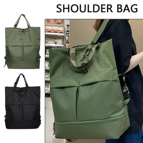 College Student School Bag Männer Fraen grouss Kapazitéit Rucksak Nylon waasserdicht Travel Backbag Trend Villsäiteger Outdoor Handbag