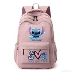 Batoh Lilo And Stitch Multifunkční notebook Vodotěsné Batohy pro teenagery Muž Žena Venkovní taška na zavazadla Mochilas