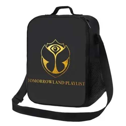 Tomorrowland Túi Đựng Đồ Ăn Trưa Cách Nhiệt Cho Dã Ngoại Ngoài Trời Bỉ Lễ Hội Âm Nhạc Khiêu Vũ Điện Tử Làm Mát Nhiệt Hộp Cơm Trưa Phụ Nữ Trẻ Em