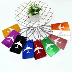 Clib Bagáiste Taisteal Cóimhiotal Alúmanam Clib Crochta Suitcase Clib Eitleán Le Ainm Cártaí Aitheantais Frith-chaillte Soladach Dath Taistil Accessories