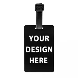 Dit design her Bagagemærke Brugerdefineret Tilpas Logo Brevtryk Rejsetaske Kuffert Privacy Cover ID Label
