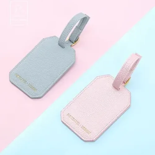 P.travel Travel Storage Корейски стил Ins Airplane Boarding Pass Net Red Style Висящ Pu Багажен етикет за предотвратяване на загуба