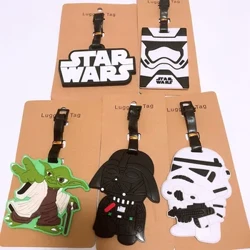 Accesorii de călătorie Disney Star Wars Etichetă pentru bagaje cu gel de siliciu Suport ID pentru valiză Etichetă pentru îmbarcare pentru bagaje Etichetă portabilă