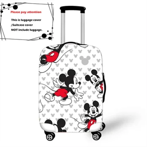 18-32 colių Mickey Minnie elastinis bagažo apsauginis dangtelis vežimėlis lagaminas apsaugoti dulkių maišelis dėklas Kelioniniai priedai