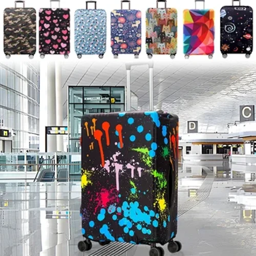 Capas de bagagem 18-32 protetor de viagem bagagem mala capa protetora estiramento poeira cobre acessórios de viagem suprimentos de bagagem