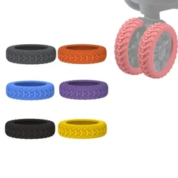 4/8 Gói Bánh Xe Silicon Bảo Vệ Cho Hành Lý Giảm Tiếng Ồn Du Lịch Hành Lý Vỏ Bánh Xe Dày Hành Lý Phụ Kiện