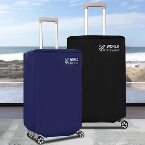 Cosantóir Suitcase Uiscedhíonach Clúdach Bagáiste Mála Dust Cás Clúdach Cás Suitcase Eagraí Taistil