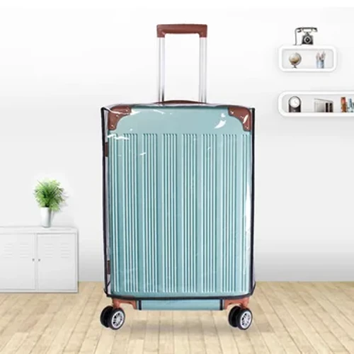 Neie 20-30 Zoll Gepäck Cover Transparent Protector Waasserdicht Verdickte Koffer Cover PVC Rolling Cover fir Reeskoffer