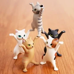 Bộ 5 Dễ Thương Kawaii Mèo Bút Thu Nhỏ Hình Đồ Chơi Tai Nghe Chân Đế Cho Bàn Làm Việc Phòng Văn Phòng Trang Trí Nhà Phụ Kiện Trang Trí