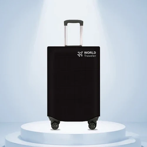 1 Stück Gepäckschutzhülle aus Vliesstoff, Koffer, Trolley, verschleißfeste Rollen, kratzfeste Gepäckschutzhülle