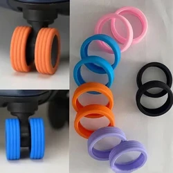 8 buc. roți de bagaje protectoare roți din silicon pantofi cu rotile valiza pentru bagaje de călătorie reduce zgomotul roți accesorii pentru capac