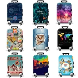 Butun dunyo bo'ylab sayohat qilish tasdiqlangan bagaj qopqog'i himoya chamadon qopqog'i trolley qutisi Sayohat bagajining chang qopqog'i 18 dan 32 dyuymgacha Xt913