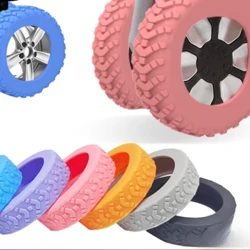 8 Chiếc Bánh Xe Silicon Bảo Vệ Cho Hành Lý Giảm Tiếng Ồn Du Lịch Hành Lý Vali Bánh Xe Bao Làm Dày Họa Tiết Hành Lý Phụ Kiện
