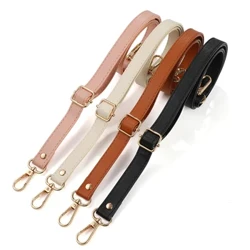 130 cm lång justerbar PU-läderväskarem för crossbody 1,8 cm bred axelväska Rembyte Tillbehör för handväskor Nyhet