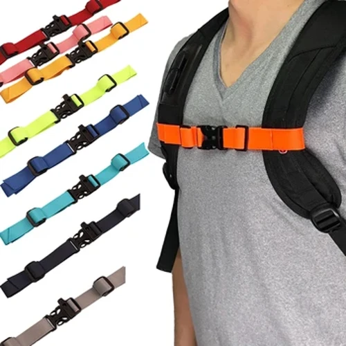 Batoh Popruh na hrudní tašku Popruh Nastavitelný ramenní popruh Pro tašku Outdoor Camping Taktické tašky Popruhy Příslušenství k batohu