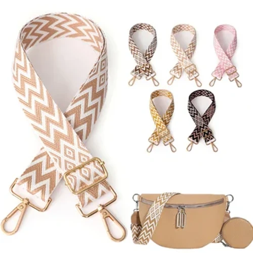 Nylon-Schultertaschengurt, verstellbar, Damen-Crossbody-Gurt, weiches Zubehör, Ersatzgurt, breiter Geldbeutelgurt, Kettentaschengurt