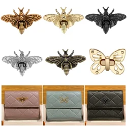 Moda yuqori sifatli retro burilish qulfi asalari shaklidagi metall qisqichlar yukxalta sumka sumkasi qisqich apparati DIY charm qo'l san'atlari aksessuarlari
