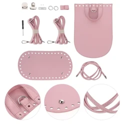 1 set de geantă pentru femei țesute DIY, accesorii pentru rucsac, geantă, instrumente de tricotat lucrate manual