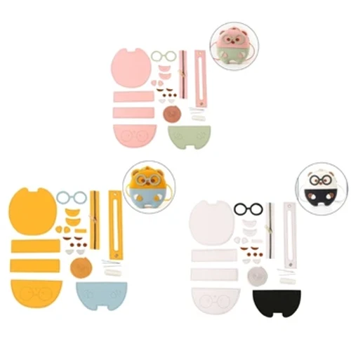 Schéi Bear Making Material DIY Handcraft Bag Näh Kit Handgemaach Crossbody Bag Making Komplett Set Näh Accessoiren