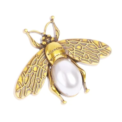 Bee Metal Bag Decoration for DIY Skuldervesker Casual Tote Messenger Accessories