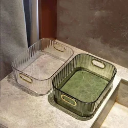 Sanduku la Kuhifadhi la Dawati la 1PCS Sanduku la Vipodozi vya Utunzaji wa Ngozi Sanduku la Vipodozi vya Utunzaji wa Ngozi.