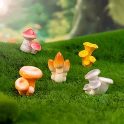 Figurine Miniaturi Simulare Mini Ciuperci Micro Peisaj Ornamente Pentru Decoratiuni Casa Decor pentru Camera Accesorii Biroul
