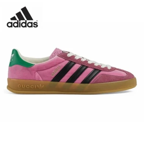 Adidas Originals x Gucci Gazelle Kadın Ayakkabı Co markalı Klasik Düşük Üst Rahat Board Ayakkabı spor ayakkabı