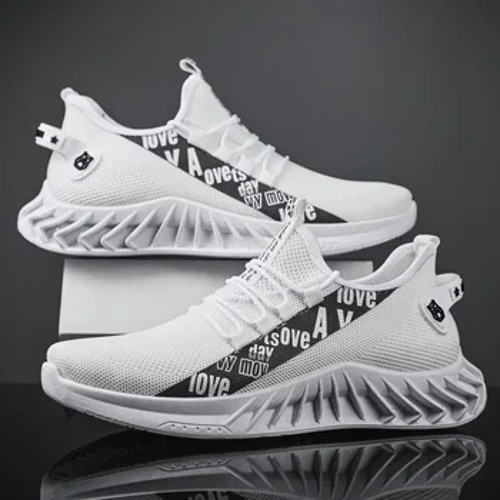 Erkekler için spor ayakkabı Moda erkek gündelik ayakkabı Rahat Nefes Koşu Tenis Ayakkabıları Zapatillas De Hombre