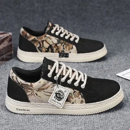 Canvas Schuhe für Männer 2024 Frühling Atmungsaktive Marke Sport Casual Vulkanisierte Schuhe Herren Stoffschuh Flats Schuhe Tenis Masculino