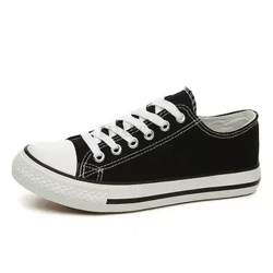 Bróga d'Fhir Sneakers Ardán Canbhás Íseal Vulcanized Ardán Dubh Leadóg Fir Clasaiceach Mac Léinn Lánúineacha Beaga Scátála na bhFear