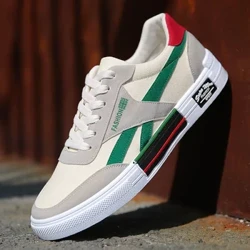 Chaussures décontractées pour hommes, baskets de styliste en toile respirante, vulcanisées, en maille légère, à la mode, nouvelle collection 2023