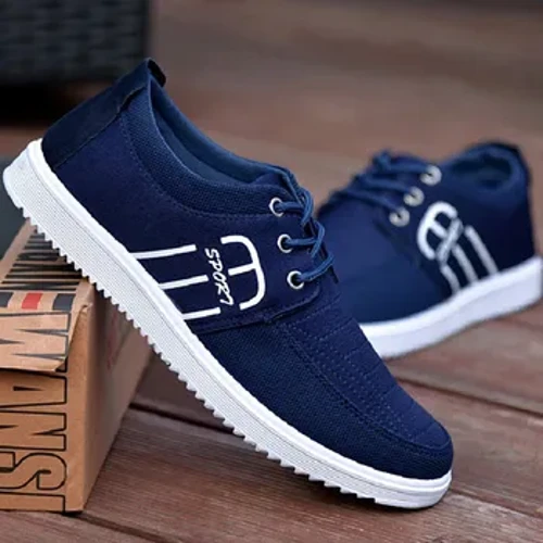Nei Casual Canvas Schong fir Männer Liichtgewiicht Sport Atemschuhe Männer Klassesch Vulkaniséiert Schong Moud Spëtzekleeder 2023