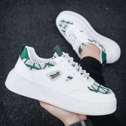 Sneaker Sgrialu Achlysurol Chwaraeon a Hamdden Cynfas Toe Rownd Sneakers Hydref Dynion Meddal a Chyfforddus Newydd Cydweddu