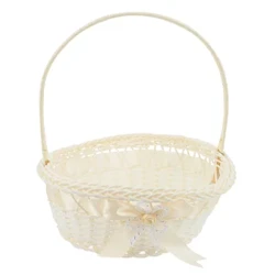 Người trồng hoa wicker nhựa giỏ làm vườn cây nho trong nhà
