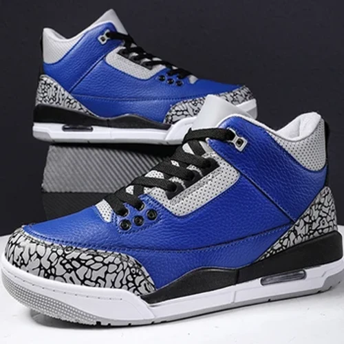 Nuevas zapatillas de baloncesto para hombre, zapatos de gran tamaño, zapatillas deportivas para correr al aire libre, zapatillas informales para caminar y andar en patineta, resistentes al desgaste