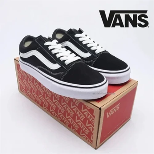 2024 Orijinal VANS Old Skool Kaykay Ayakkabı Spor Ayakkabı Klasikleri VANS Off The Wall Erkek/Kadın Spor Ayakkabı Tenis