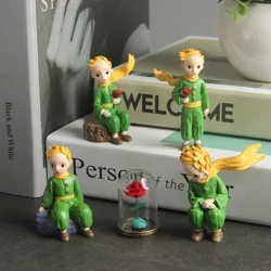 Kodukaunistus Minu väike prints Mini kirjutuslaud Moodsas stiilis miniatuursed vaigust kujukesed Elutoa aksessuaarid