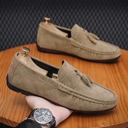 Fritidssko for menn Mote Klassisk dusk Kjøring Uformell båtsko menns høykvalitets myk såle herre loafers mokkasinsko