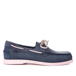 Scarpe da uomo Homme Authentic Docksides - Scarpe da barca con lacci in pelle premium Moc Toe 2024H208