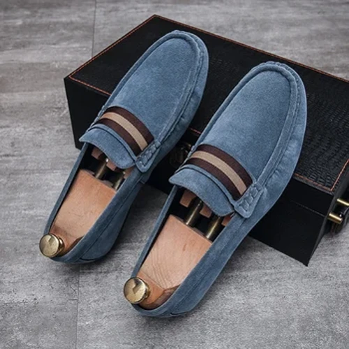 Jauni Vīriešu Loafers Elpojoši Vīriešu Sporta apavi Ikdienas apavi Vīriešu Plaka Braukšanas Apavi Mīksti Mokasīni Laivu Apavi