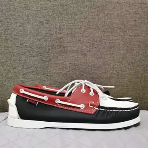 Giày Docksides Nam Homme Authentic - Da Cao Cấp Mộc Toe Phối Ren Thuyền 2024X310