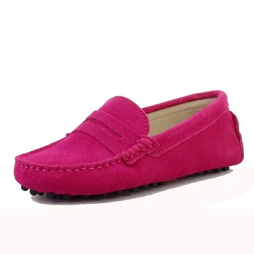 2024 Esgidiau Merched 100% Lledr Ddiffuant Fflatiau Merched Slip Loafers Achlysurol Ar Fflatiau Merched Esgidiau Gyrru Lady Moccasins